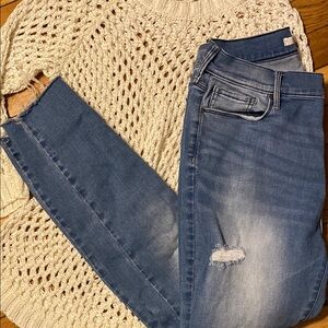 PacSun Blue Distressed Women Jeans